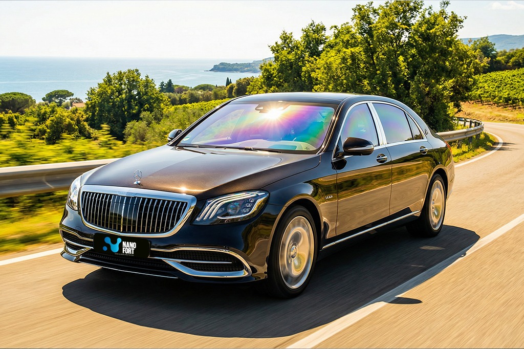 Mercedes-Maybach — scenic road