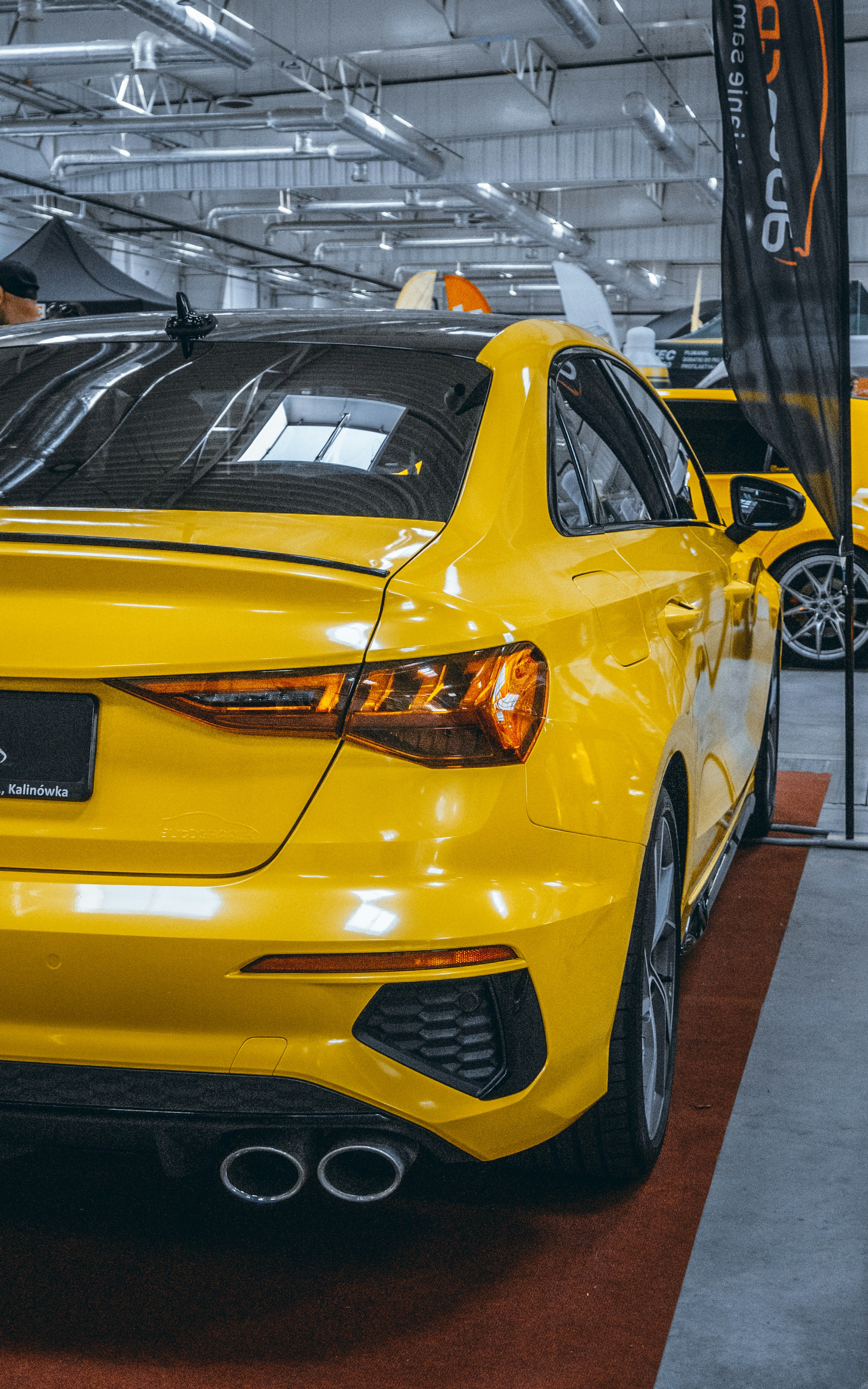 Ultra Ceramic Installation - Yellow Audi